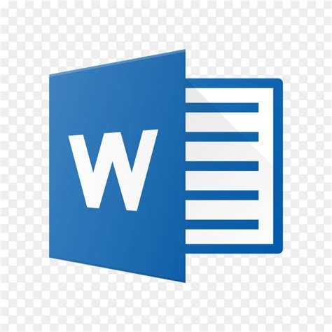 Microsoft word icon design on transparent background PNG - Similar PNG