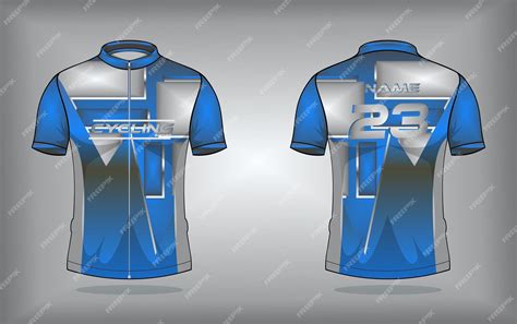 Premium Vector | Cycling jersey premium