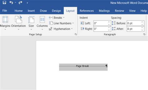 How to Insert a Continuous Section Break - Patterson Equied