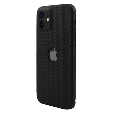 CarbonSeries Cover - iPhone 12 Mini 5.4" with logowindow (MagSafe ...