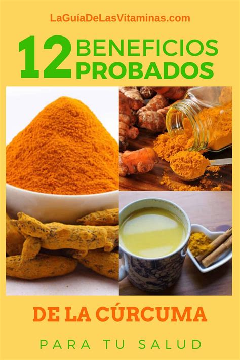 12 beneficios probados de la cúrcuma para tu salud | Curcuma beneficios ...