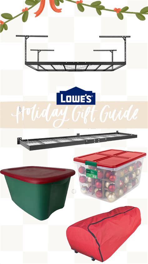 Garage Storage Solution and Lowe's Gift Ideas - Nesting With Grace