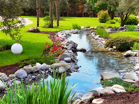 Spring flowers in the Asian Japanese garden - Groby Landscapes