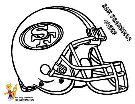 NFL Football Helmets Coloring Pages - GetColoringPages.com