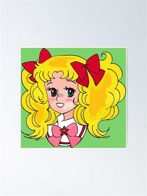 "CANDY CANDY WHITE ANIME MANGA FAN ART" Poster for Sale by ElioEvang | Redbubble