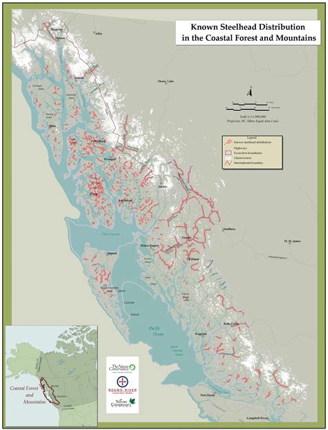 Coastal Forest and Mountains - Maps, Publications and Reports - Round River Conservation Studies