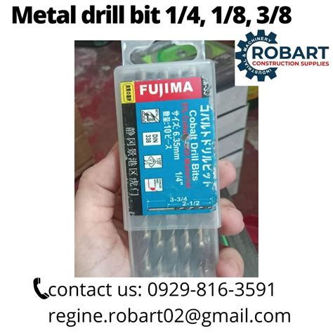 Metal drill bit, Commercial & Industrial, Construction Tools ...