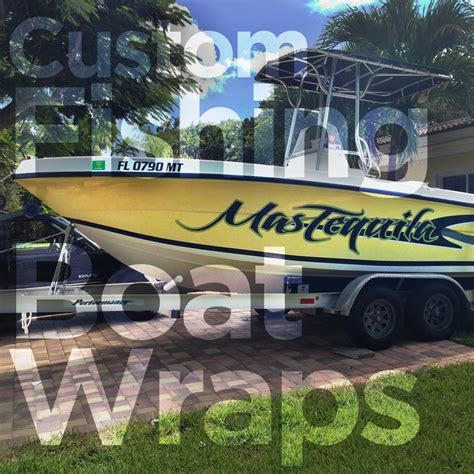 Custom Boat Wraps | Fishing Boats, Yachts, Kayaks, Jet Skis & More