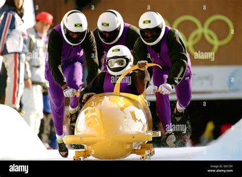 Four-Man Bobsleigh - Winter Olympics - Nagano 1998 - Training Day Three ...