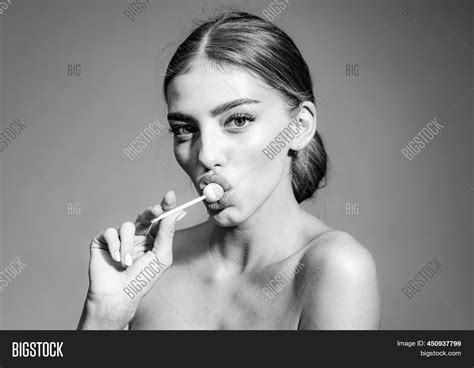 Sexy Woman Red Lips Image & Photo (Free Trial) | Bigstock