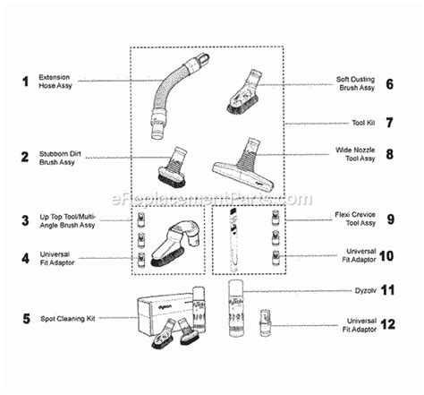 Dyson Handheld | DC16 | eReplacementParts.com