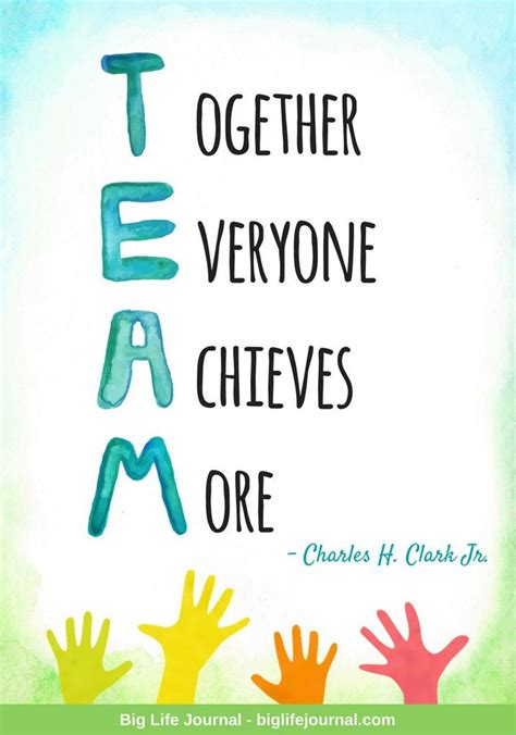 Teamwork Quotes For Kids - WillieCobbs