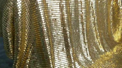 8 Mm High Quality Metal Chain Link Curtain Fabric Aluminum Sequin Mesh Chain Mail Curtains - Buy ...