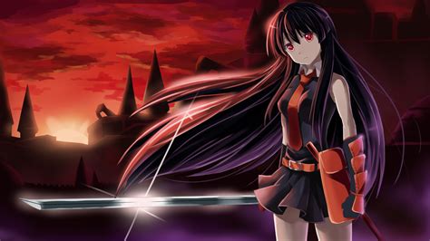 Akame Ga Kill! HD Wallpaper - Fierce Elegance of Akame by ookami