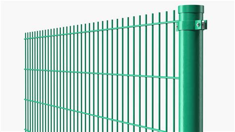 Mesh Fence Panel Green model - TurboSquid 1954852