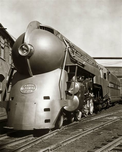 1930s NEW YORK CENTRAL Locomotive Streamliner Photo, Art Deco Era - Etsy