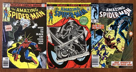 Spider-Man PS4 DLC Pack: ASM #194 (first Black Cat) #113 (first Hammerhead) #265 (first Silver ...