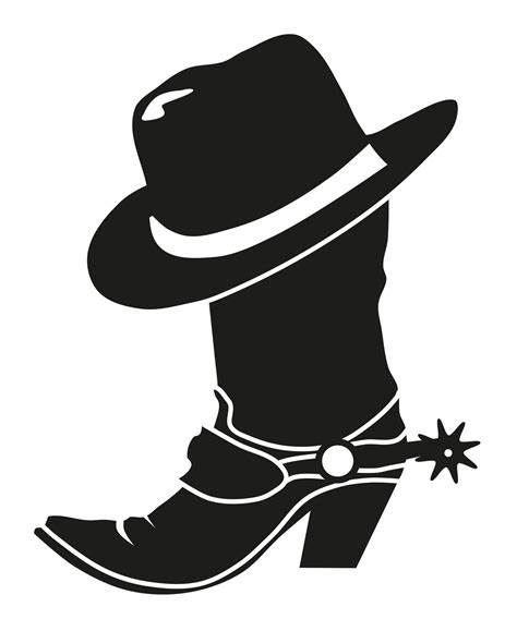 Cowboy Hat Silhouette Clipart Free Stock Photo - Public Domain Pictures