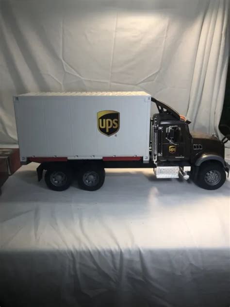 UPS SEMI TRUCK and trailer Brudor Made In Germany $45.00 - PicClick