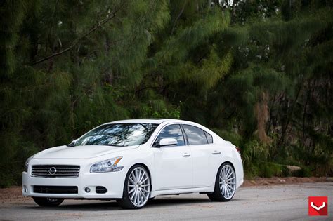 Slightly Tuned White Nissan Maxima — CARiD.com Gallery