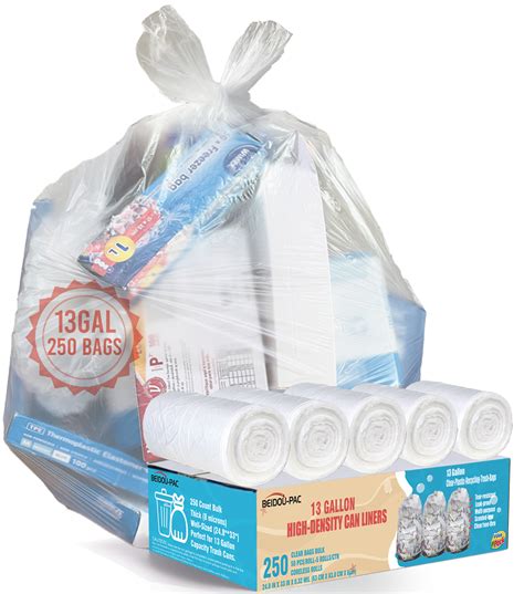 Glad Tall Kitchen Trash Bags, 13 Gallon, 45 Bags (Blue Recycling) - Walmart.com