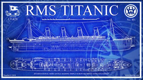 RMS Titanic Blueprints by https://www.deviantart.com/dunebat on ...