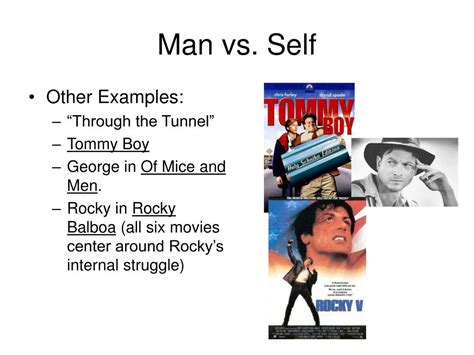 Internal Conflict Examples In Movies