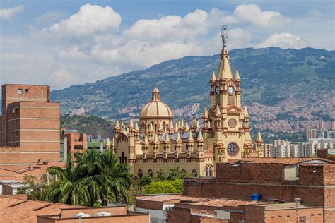 Download The magnificent Jesus Nazareno Church in Medellin, Colombia. Wallpaper | Wallpapers.com