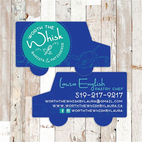 Food Truck Business Cards - 3 Willow Design