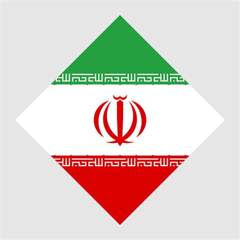 Iran flag, official colors. Vector illustration. 10420844 Vector Art at ...