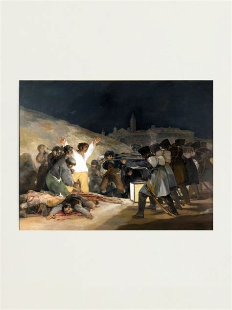 "Francisco de Goya The Third of May 1808" Photographic Print by pdgraphics | Redbubble