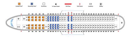 Seat Map - Boeing 737-900 | United Airlines