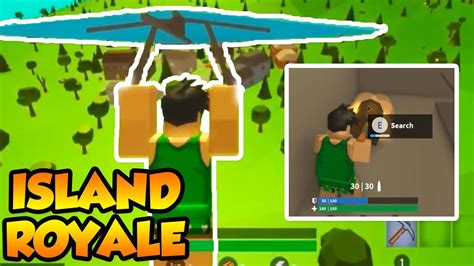 MY FIRST GAME OF ROBLOX FORTNITE!! (Island Royale) - YouTube