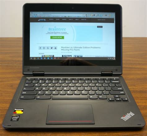 Lenovo Thinkpad Yoga 11e Chromebook Review: Great Rugged Chromebook