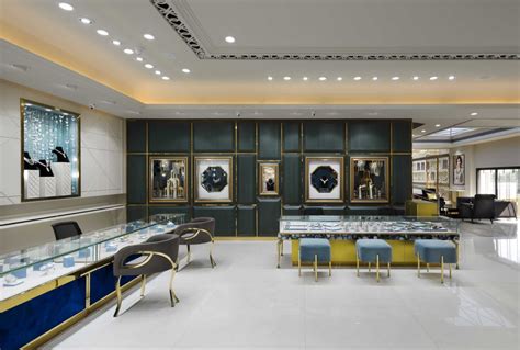 HSJ jewellery Showroom Interior Design by RMDK - The Architects Diary