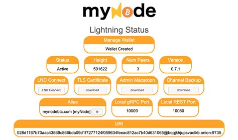 myNode Guide - Lighting Wallet