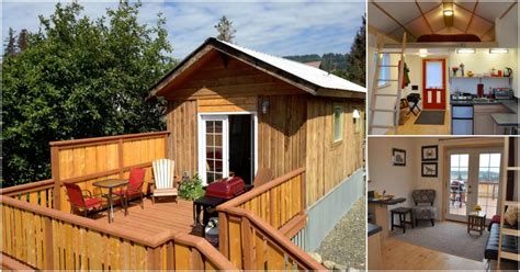 Tiny House with 300 Square Feet in Homer, Alaska is Open to Visitors ...