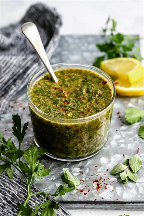 10-Minute Homemade Chimichurri Sauce