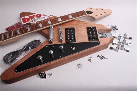 ELECTRIC GUITAR KIT- flying v -STYLE - Guitar bodies and kits from BYOGuitar