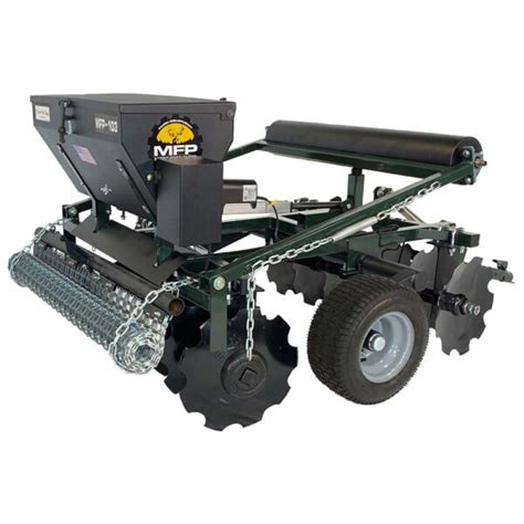 Plotmaster Universal Atv/Utv Cultipacker W/ Discs, Seeder And Heavy Duty Drag- Made In The U.S.A ...