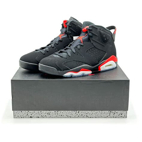 384664-060 Nike Air Jordan 6 Retro Black Infrared (Men's) | eBay