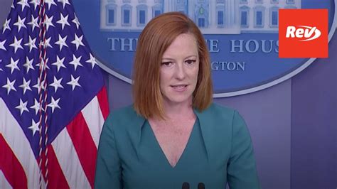 Press Secretary Jen Psaki White House Press Conference Transcript July 6 | Rev Blog