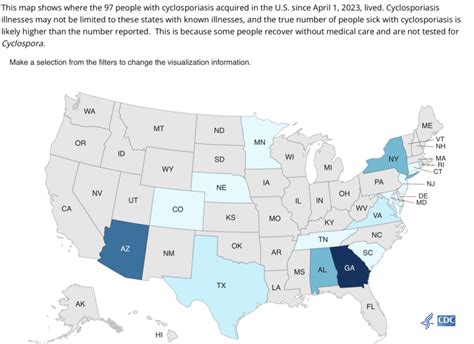 2023 Cyclospora Outbreak sickens nearly 100 | Cyclospora Blog