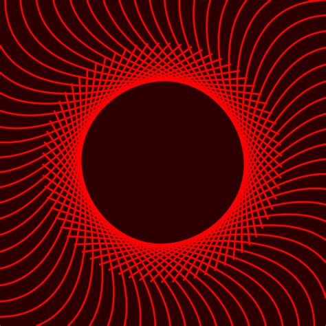 Download Spiral Lines Abstract Red PFP