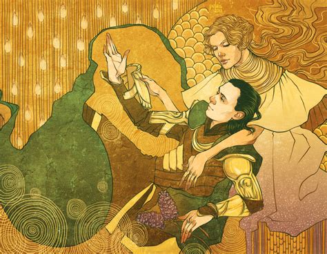 Loki and Frigga by Pulvis on DeviantArt