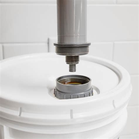 5 Gallon Bucket Pump Dispenser (Gray) - WebstaurantStore