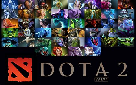 Dota 2 Wallpapers: Dota 2 Wallpaper - Hero icons 1680x1050 (by exfire)