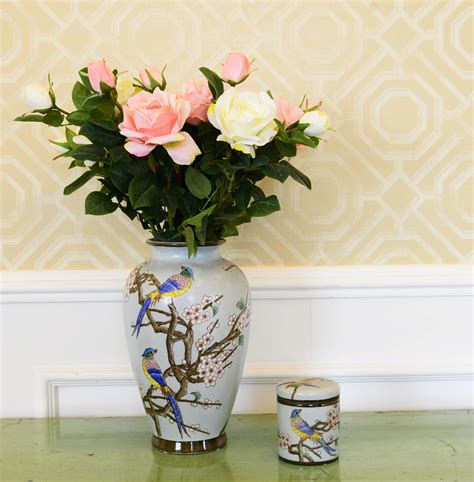 Chinese Modern Ceramic Types Of Flower Vase Painting Designs Wedding Porcelain Home Goods ...