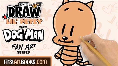 How To Draw Lil' Petey from Dog Man 🐱 Beginner Step-by-Step Drawing Tutorials - YouTube