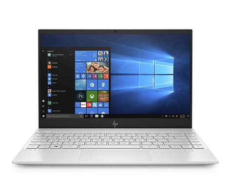 HP Envy 13” Thin Laptop W/ Fingerprint Reader, FHD Touchscreen, Intel ...